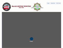 Tablet Screenshot of mcallister.balancetrak.com
